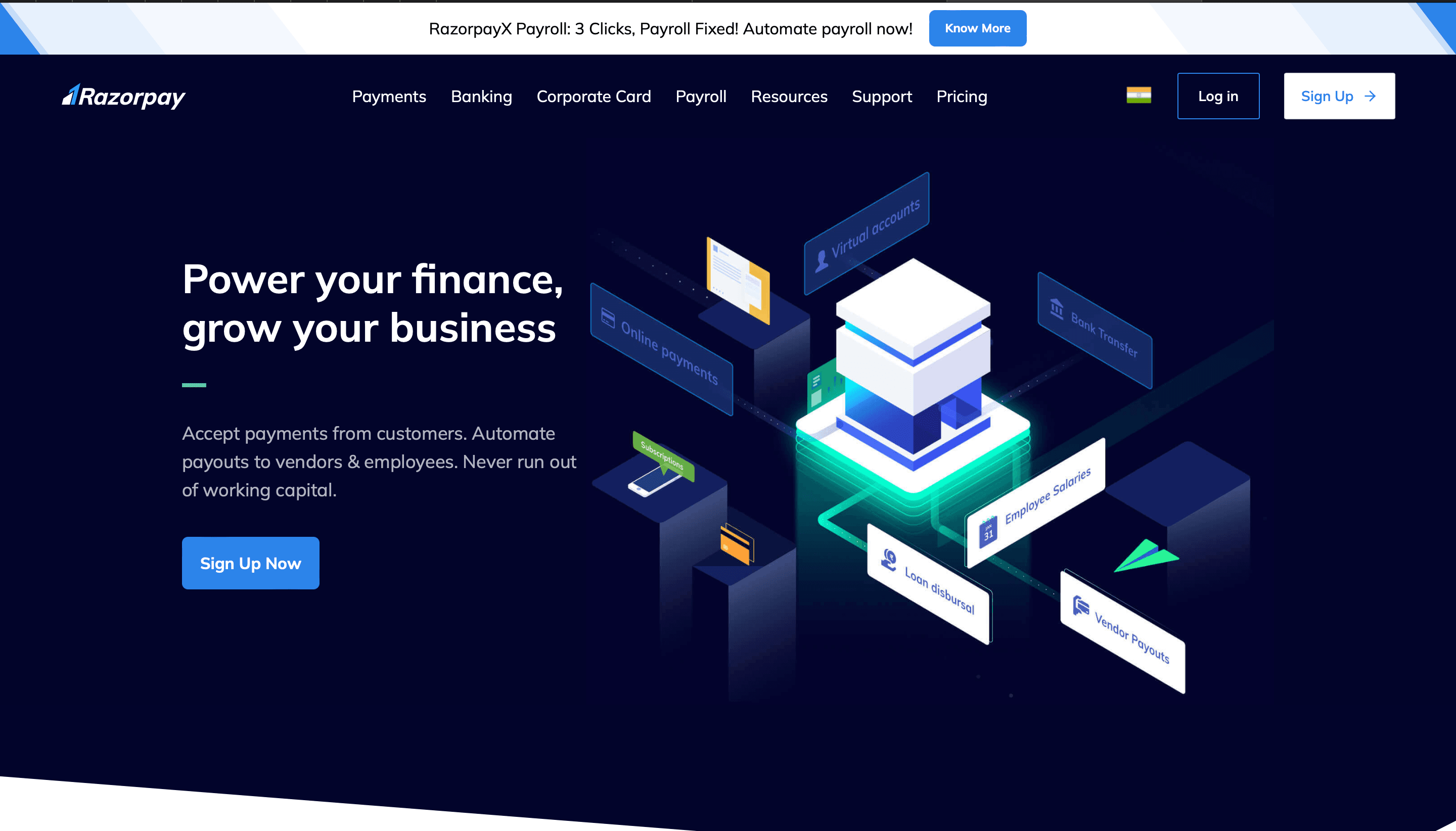 Razorpay - Power your finance